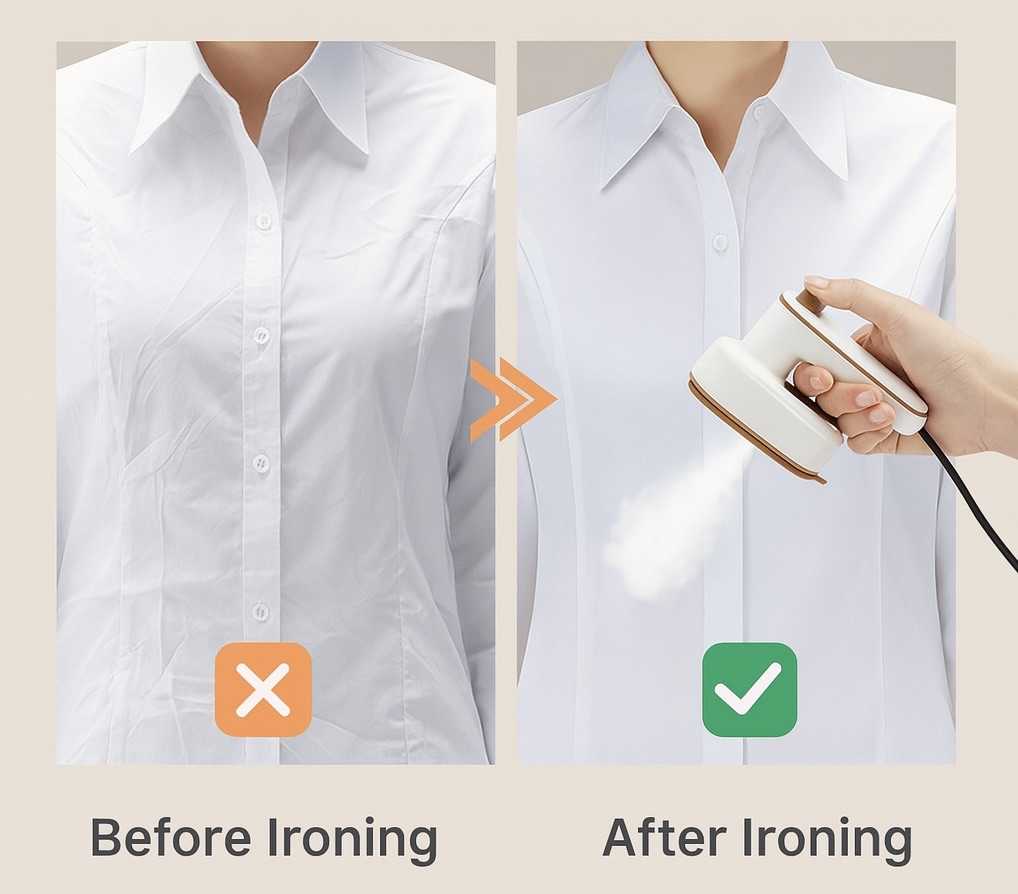 Pressora™ Portable Mini Iron – Compact, Powerful & Travel-Ready